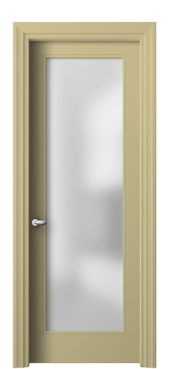 Дверь межкомнатная 8502 Слоновая кость RAL 1014 САТ. Цвет RAL Слоновая кость RAL 1014. Материал Гладкая эмаль. Коллекция Esse. Картинка.