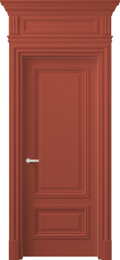Дверь межкомнатная 7307 NCS S 3040-Y80R. Цвет NCS NCS S 3040-Y80R. Материал Массив бука эмаль. Коллекция Antique. Картинка.