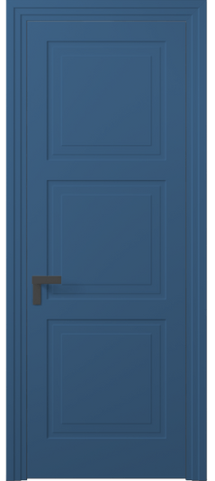 Дверь межкомнатная 8331 Бриллиантово-синий RAL 5007. Цвет RAL. Материал Гладкая эмаль. Коллекция Rocca. Картинка.