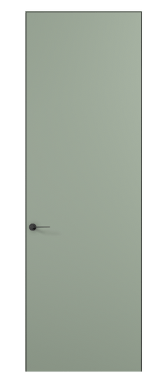 Дверь межкомнатная АКУ 0010 ПЭСО . Цвет ПЭТ светло-оливковый. Материал ПЭТ. Коллекция Planum Pro. Картинка.