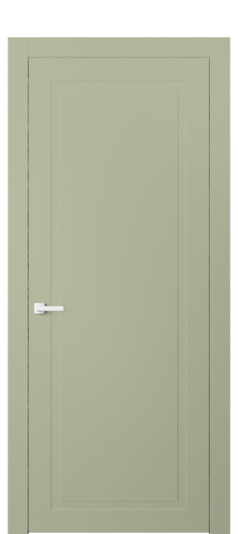 Дверь межкомнатная 8001 NCS S 2010-G50Y. Цвет NCS NCS S 2010-G50Y. Материал Гладкая эмаль. Коллекция Neo Classic. Картинка.