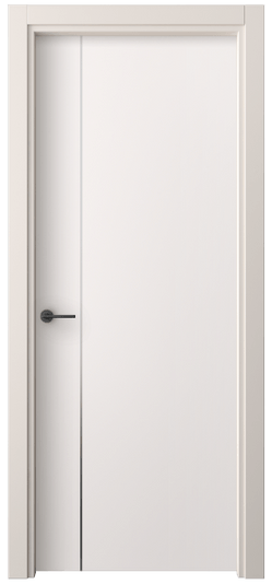 Дверь межкомнатная 4201 ПЭКС. Цвет ПЭТ кремово-серый. Материал ПЭТ. Коллекция Freedom. Картинка.