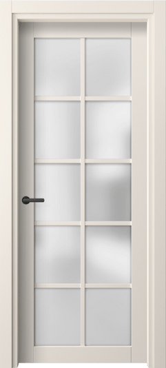 Дверь межкомнатная 2106 ПЭКБ САТ. Цвет ПЭТ кремово-белый. Материал ПЭТ. Коллекция Neo. Картинка.