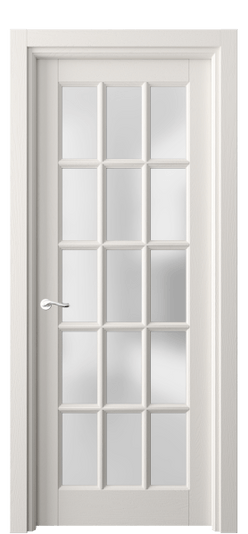 Дверь межкомнатная 0708 ДПБЛ САТ. Цвет Дуб пудровый белый. Материал Массив дуба эмаль. Коллекция Лигнум. Картинка.