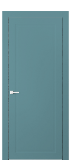 Дверь межкомнатная 8001 NCS S 3020-B10G. Цвет NCS. Материал Гладкая эмаль. Коллекция Neo Classic. Картинка.