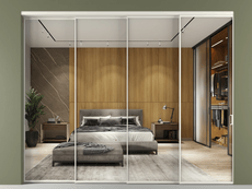 Перегородка Formato внутри проёма телескопик синхро 3