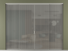 Перегородка Формато внутри проёма 4 створки