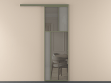 Перегородка Mosaic вдоль стены одностворчатая