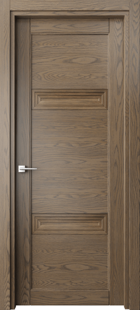 Дверь межкомнатная 6111 ДММ. Цвет Дуб мраморный. Материал Массив дуба. Коллекция Ego. Картинка.