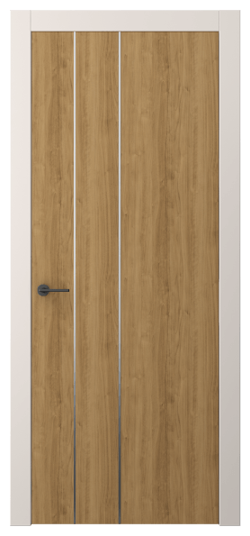 Дверь межкомнатная АКП 4203 ГОР Грецкий орех. Цвет Грецкий орех. Материал Ламинатин. Коллекция Freedom. Картинка.