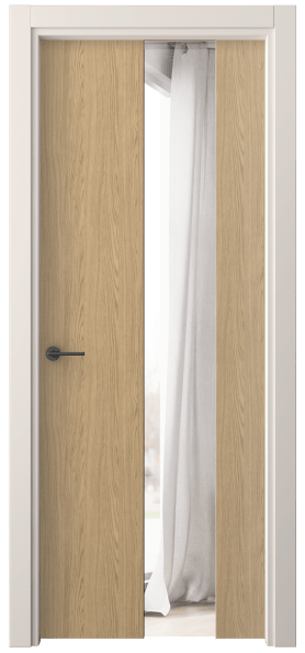 Дверь межкомнатная 4226 ЖМД ДВ ЗЕР. Цвет Жемчужный дуб. Материал Ламинатин. Коллекция Freedom. Картинка.