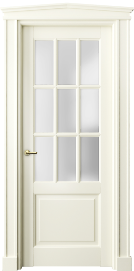 Серия 6312 - Межкомнатная дверь Toscana Grigliato 6312 Бук молочно-белый