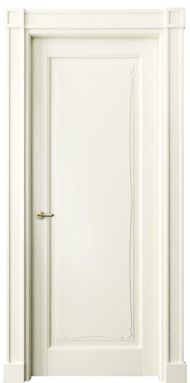 Серия 6321 - Межкомнатная дверь Toscana Elegante 6321 Бук молочно-белый